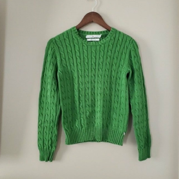 Tommy Green Sweater - Picture 1 of 3